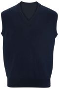 V-Neck Cotton Sweater Vest