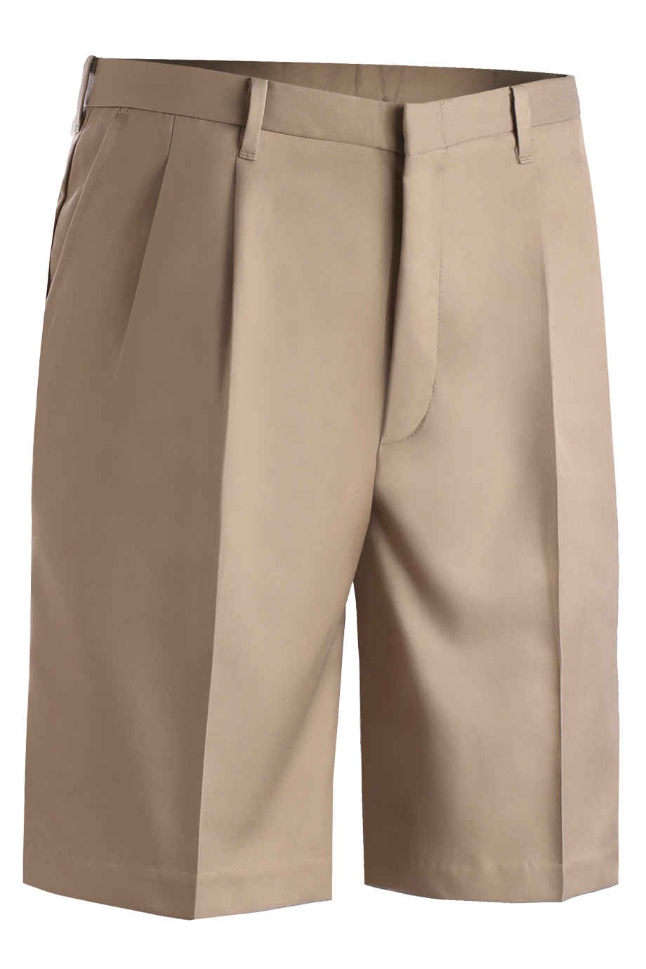 Men's Microfiber Pleated Front Short