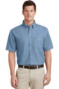 Port & Company - Short Sleeve Value Denim Shirt. SP11