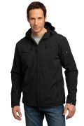 Port Authority Textured Hooded Soft Shell Jacket. J706