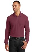 Port Authority Long Sleeve Core Classic Pique Polo. K100LS