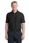 Port Authority Horizontal Texture Polo. K514