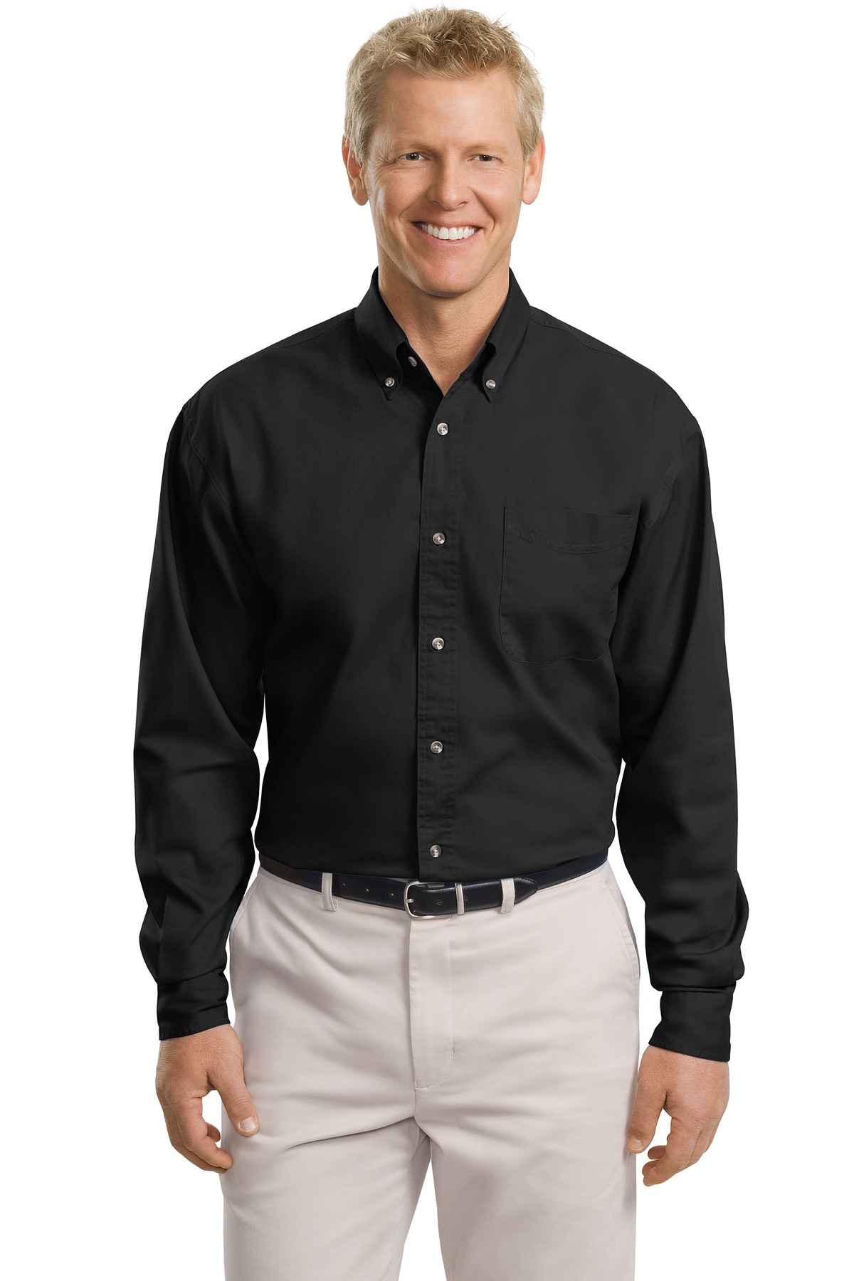Port Authority Tall Long Sleeve Twill Shirt.  TLS600T