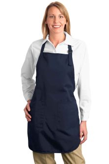 Port Authority Full-Length Apron with Pockets