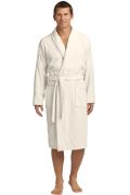 Port Authority Checkered Terry Shawl Collar Robe. R103