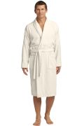 Port Authority Checkered Terry Shawl Collar Robe. R103