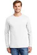 Hanes - Tagless 100% Cotton Long Sleeve T-Shirt.  5586