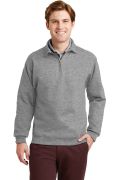 JERZEES SUPER SWEATS NuBlend - 1/4-Zip Sweatshirt with Cadet Collar.  4528M