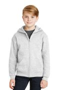 JERZEES - Youth NuBlend Full-Zip Hooded Sweatshirt.  993B