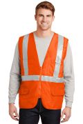 CornerStone - ANSI 107 Class 2 Mesh Back Safety Vest. CSV405