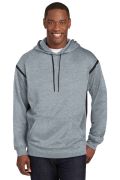 Sport-Tek Tech Fleece Colorblock Hooded Sweatshirt. F246