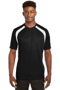 Sport-Tek Dry Zone Colorblock Crew. T478