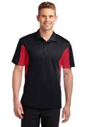 Sport-Tek Tall Side Blocked Micropique Sport-Wick Polo. TST655