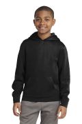 Sport-Tek Youth Sport-Wick Fleece Hooded Pullover. YST244