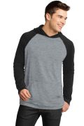 District - Young Mens 50/50 Raglan Hoodie. DT128