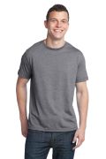 District - Young Mens Tri-Blend Crewneck Tee. DT142