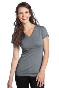 District Juniors Tri-Blend V-Neck Tee. DT242V