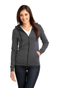 District - Juniors The Concert Fleece Full-Zip Hoodie. DT801