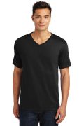 District Made Mens Perfect Weight V-Neck Tee. DT1170