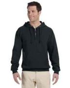 Jerzees Adult 8 oz. NuBlend Fleece Quarter-Zip Pullover Hood - 994MR