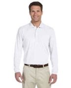 Harriton 5.6 oz. Easy Blend Long-Sleeve Polo - M265L