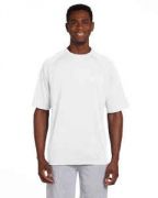 Harriton Adult 4.2 oz. Athletic Sport Colorblock T-Shirt - M322