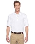 Harriton Men's Advantage IL Snap Placket Performance Polo - M345