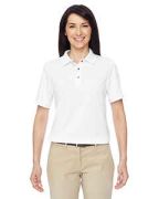 Harriton Ladies' Advantage IL Snap Placket Performance Polo - M345W