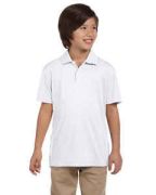 Harriton Youth Double Mesh Polo - M353Y