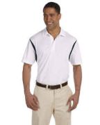 Harriton Men's Back Blocked Micro-Piqu Polo - M356