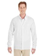 Harriton Men's Pilbloc V-Neck Button Cardigan Sweater - M425