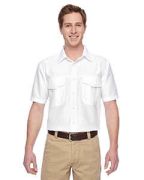 Harriton Men's Key West Short-Sleeve Performance Staff Shirt - M580