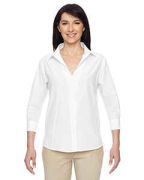 Harriton Ladies' Paradise 3/4-Sleeve Performance Shirt - M610W