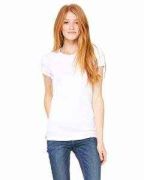 Bella + Canvas Ladies' Baby Rib Short-Sleeve T-Shirt - 1001