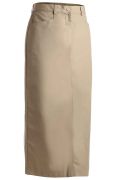 Edwards Ladies' Blended Chino Skirt-Long Length - 9779