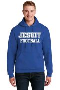 Jerzees Hoodie with Jesuit Football Logo