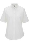 Edwards Ladies' Short Sleeve Oxford Shirt - 5027