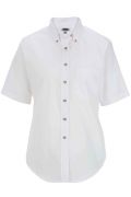 Edwards Ladies' Easy Care Short Sleeve Poplin Shirt - 5230