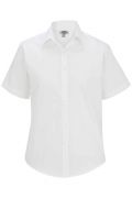 Edwards Ladies' Pinpoint Oxford Shirt - Short Sleeve - 5925