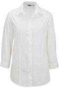 Edwards Ladies' Tailored Maternity Stretch Blouse-3/4 Sleeve - 5029