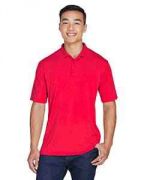 UltraClub Men's Tall Cool & Dry Sport Polo - 8405T
