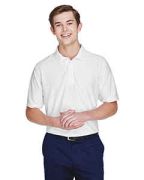 UltraClub Men's Cool & Dry Elite Tonal Stripe Performance Polo - 8413