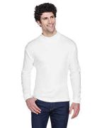 UltraClub Adult Egyptian Interlock Long-Sleeve Mock Turtleneck - 8510