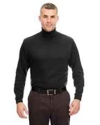 UltraClub Adult Egyptian Interlock Long-Sleeve Turtleneck - 8516