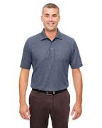 UltraClub Men's Heathered Piqu Polo - UC100