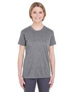 UltraClub Ladies'  Cool & Dry Heathered Performance T-Shirt - 8619L