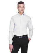 UltraClub Men's Tall Classic Wrinkle-Resistant Long-Sleeve Oxford - 8970T