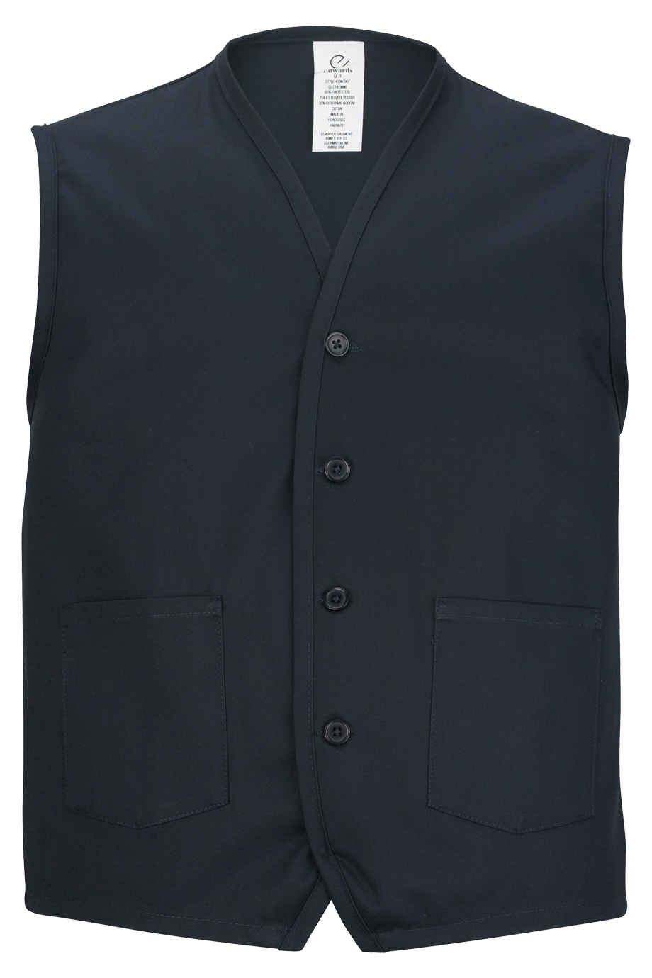 Edwards Apron Vest With Waist Pockets - 4106