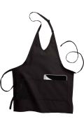 Edwards 2-Pocket V-Neck Bib Apron - 9009