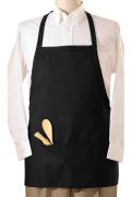 Edwards 3-Pocket E-Z Slide Bib Apron - 9010